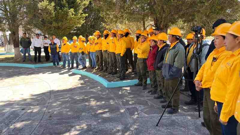 CONAFOR lista para atender temporada de incendios forestales