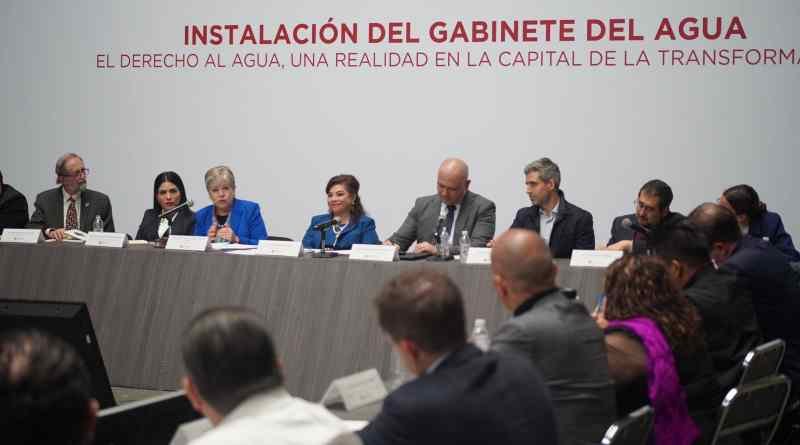 Gabinete del Agua en la Ciudad de México