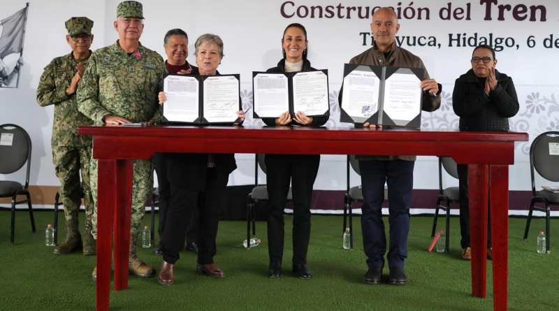 Inician los trabajos para el Tren México Pachuca 