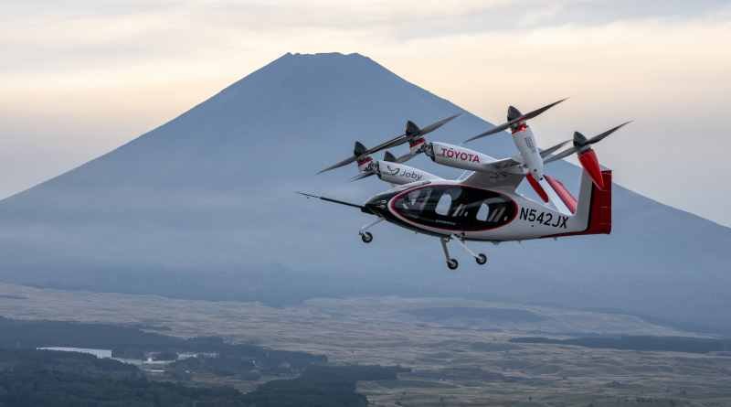 Toyota y Joby completan el primer vuelo de taxi aéreo en Japón